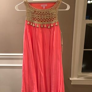 Peach Lilly dress